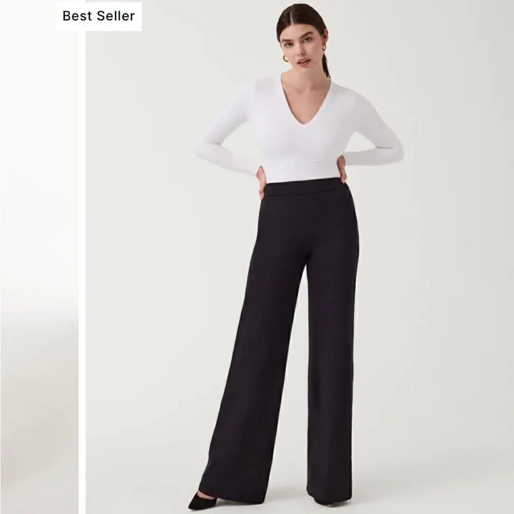 SPANX the perfect fit wide leg pants